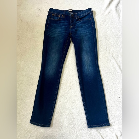 J. Crew Stretch Mid-Rise Classic Skinny Jeans - Size 28 - Picture 2 of 9